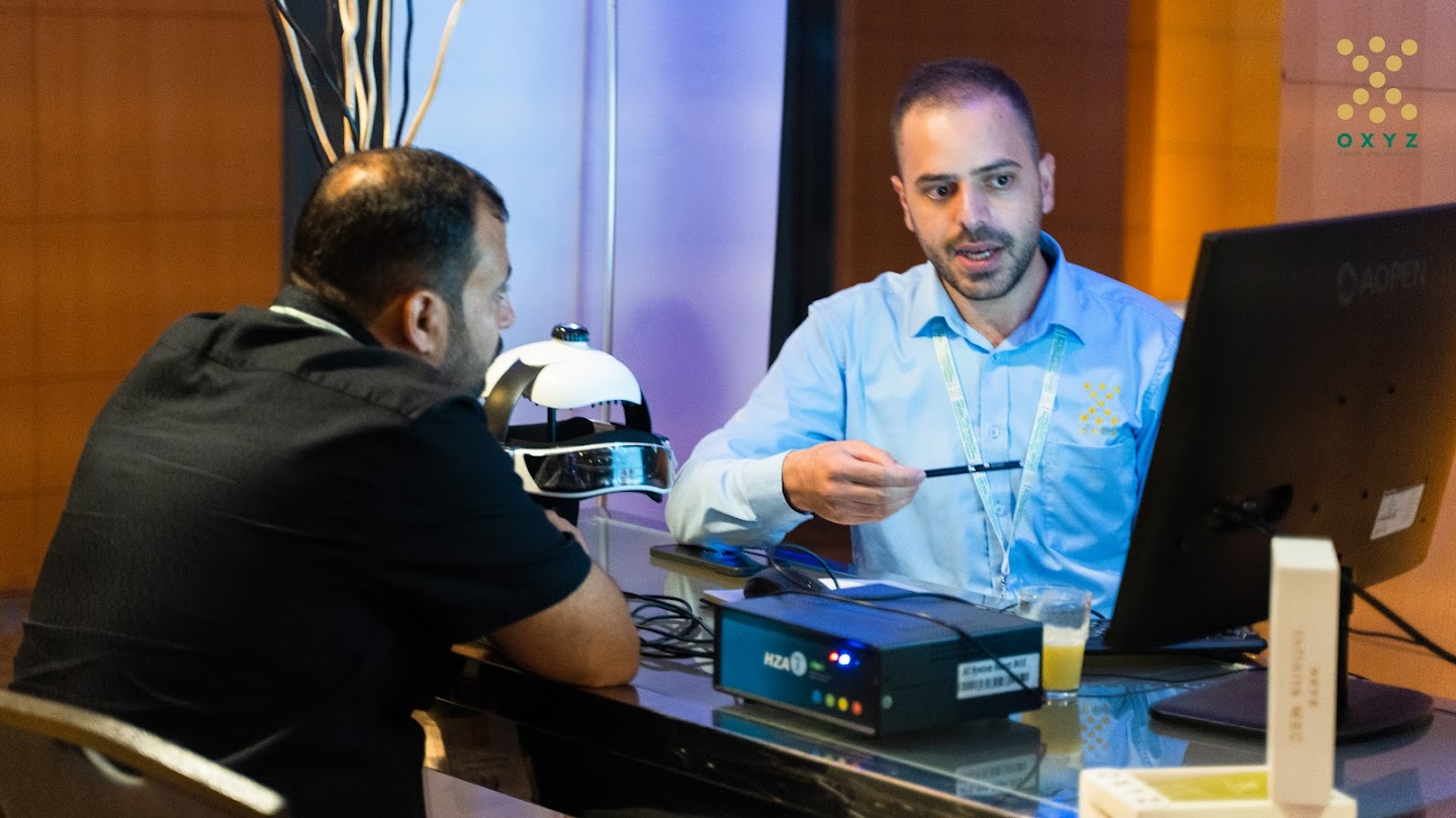 Medical professionals networking