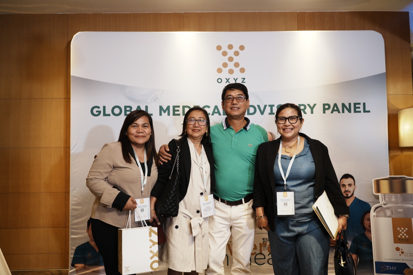 Medical professionals networking